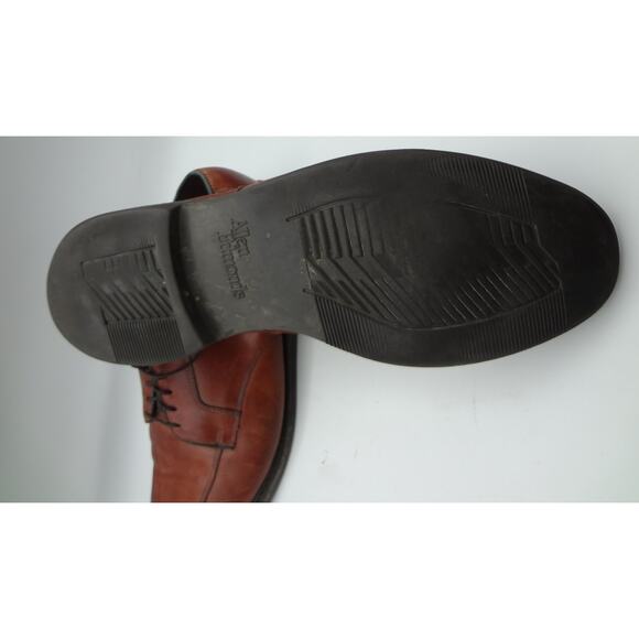 Allen Edmonds Ashton Chilli Brown Leather Oxfords Split Toe Dress Shoe 10.5 main image 5